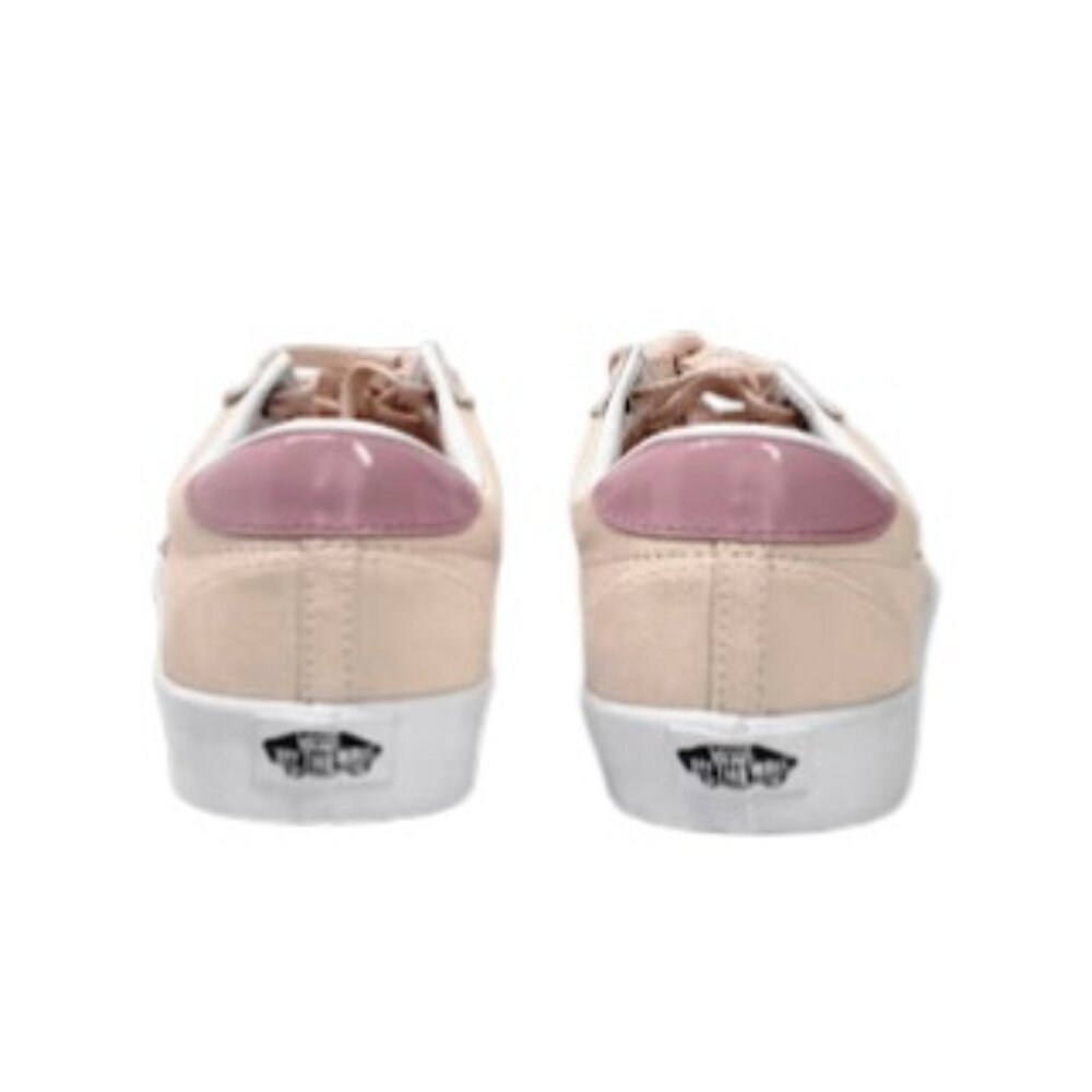 VANS UNISEX Sport Low Suede Pink Sneakers Women’s Sz 9.5 Blush Casual Skate NEW - Picture 6 of 8